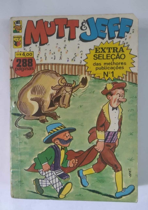 Gibi - Mutt E Jeff N 1 - A Gata Do Cicero - Gibi - Mutt E Jeff