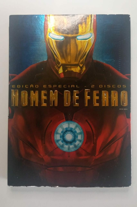 DVD - Homem de Ferro Edição Especial - 2 Discos com Luva
