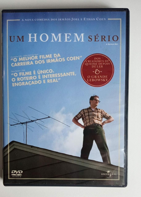 DVD - UM HOMEM SÉRIO - JOEL E ETHAN COEN