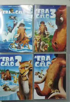 DVD - A Era do Gelo 1 2 3 e 4