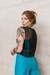 Cropped Tule Preto - comprar online