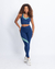 Calça Lines Azul com Verde