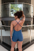 Macaquinho Infinity Azul Marinho - comprar online