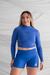 Cropped Aura Azul Royal - comprar online
