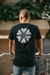 Camiseta Mandala Preta - comprar online