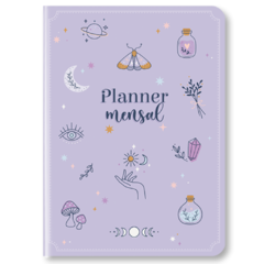 Planner Mensal Mística Cartões Gigantes