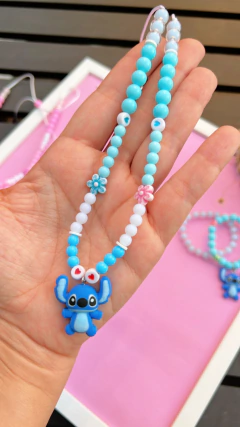 colar Stitch & Angel na internet