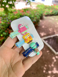 trio Clips Bob esponja - comprar online