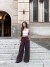 Calça wide leg alfaiataria nina - comprar online
