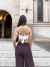 Calça wide leg alfaiataria nina