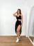 Calça feminina assimétrica de tule lótus - loja online