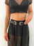 Cinto feminino de duas fivelas - comprar online