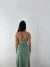 Vestido midi de alcinha com fenda hannah na internet