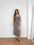 Vestido midi de alcinha com fenda hannah na internet