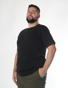 Remera Algodón Peinado 24/1 Talle Especial "Lisas" - HEBRON