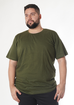 Remera Algodón Peinado 24/1 Talle Especial "Lisas" - HEBRON