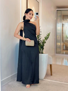 Imagem do 1027 - Vestido Seda | Detalhe no ombro