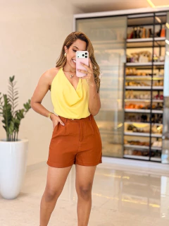 Imagem do 599 - Short linho | com bolso