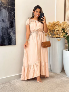 417 - Vestido Crepe | Ciganinha na internet