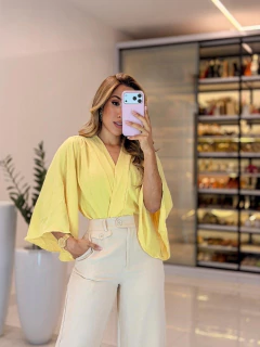 595 - Body Crepe | abertura na maga - loja online