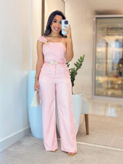 254 - Conjunto linho marrant | Acompanha cinto - comprar online