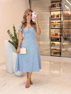 559 - Vestido Viscolinho | Camponesa - loja online