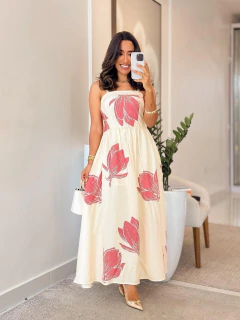 Imagem do 967 - Vestido Viscolinho | Alça com bojo