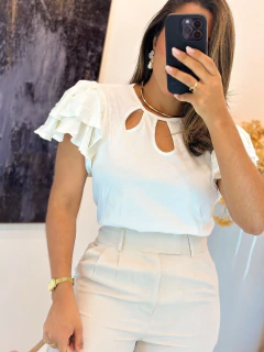 203 - Blusa Algodão - loja online