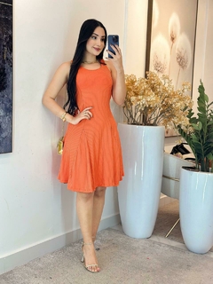 739 - Vestido Canelado | Rodado na internet