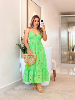 972 - Vestido Guipir | Alça na internet