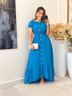 417 - Vestido Crepe | Ciganinha na internet