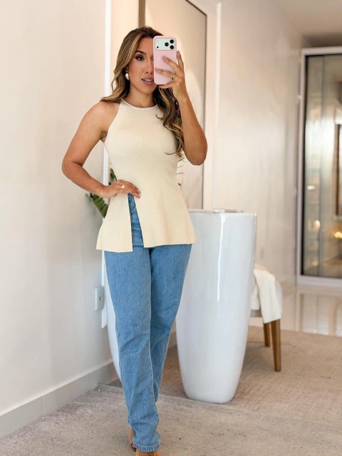 032 - Blusa Tricô - comprar online