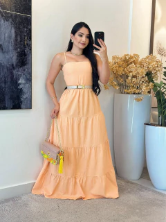 Imagem do 320 - Vestido linho | alcinha
