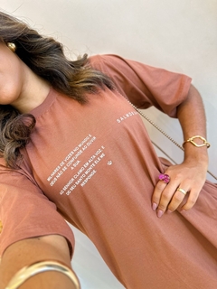 1146 - Vestido algodão | Salmos 3:4 na internet