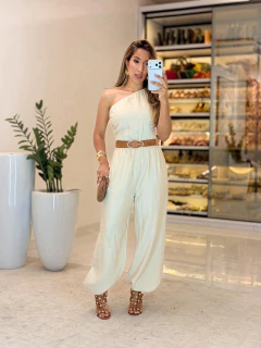 848 - Macacão linho | estilo Aladin na internet