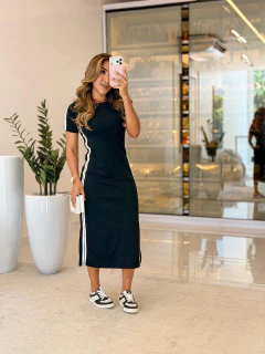 591- vestido ribana/ Adidas