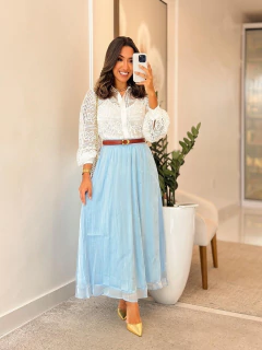 050 - Saia Musseline | - Loja Boa Forma