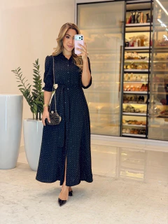 Imagem do 590 - Vestido Duna | Cravejado