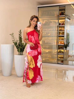 563 - Vestido musseline | um ombro só na internet