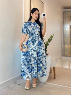 991 - Vestido Crepe | detalhe no busto - Loja Boa Forma