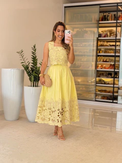 626 - Conjunto de Saia | Tricoline - comprar online