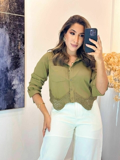 531 - Blusa Seda | Manga Longa - Loja Boa Forma