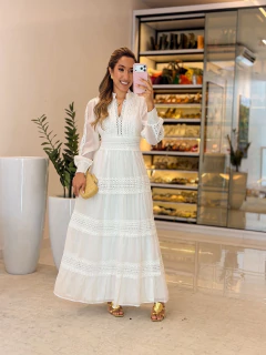 611 - Vestido Musseline | Guipir - comprar online