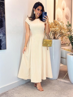 969 - Vestido alfaiataria | abertura nas costas - comprar online