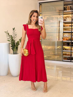 592 - Vestido tricô | NÃO ACOMPANHA A FAIXA na internet