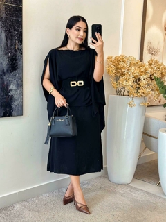Imagem do 1131 - Vestido Viscolinho | com bata