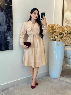 602 - Vestido chamise Boa Forma | viscolinho - loja online
