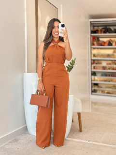 580 - Macacão alfaiataria | detalhe na gola - loja online