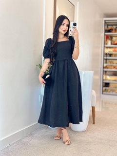 Imagem do 1082 - Vestido Alfaiataria | Manga Princesa