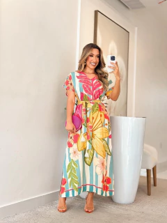 982 - Vestido Viscolinho | INSPIRAÇÃO FARM - Loja Boa Forma